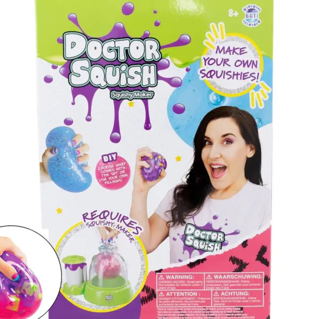 Doctor Squish Squishy Maker Station - Glow-It Edition