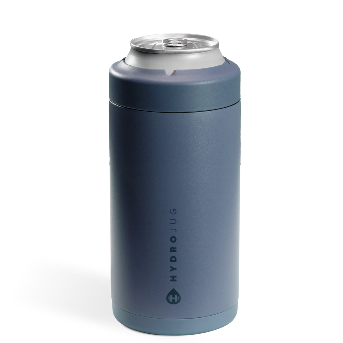 Cascade HydroJug 16 oz Standard Can Cooler in stainless steel