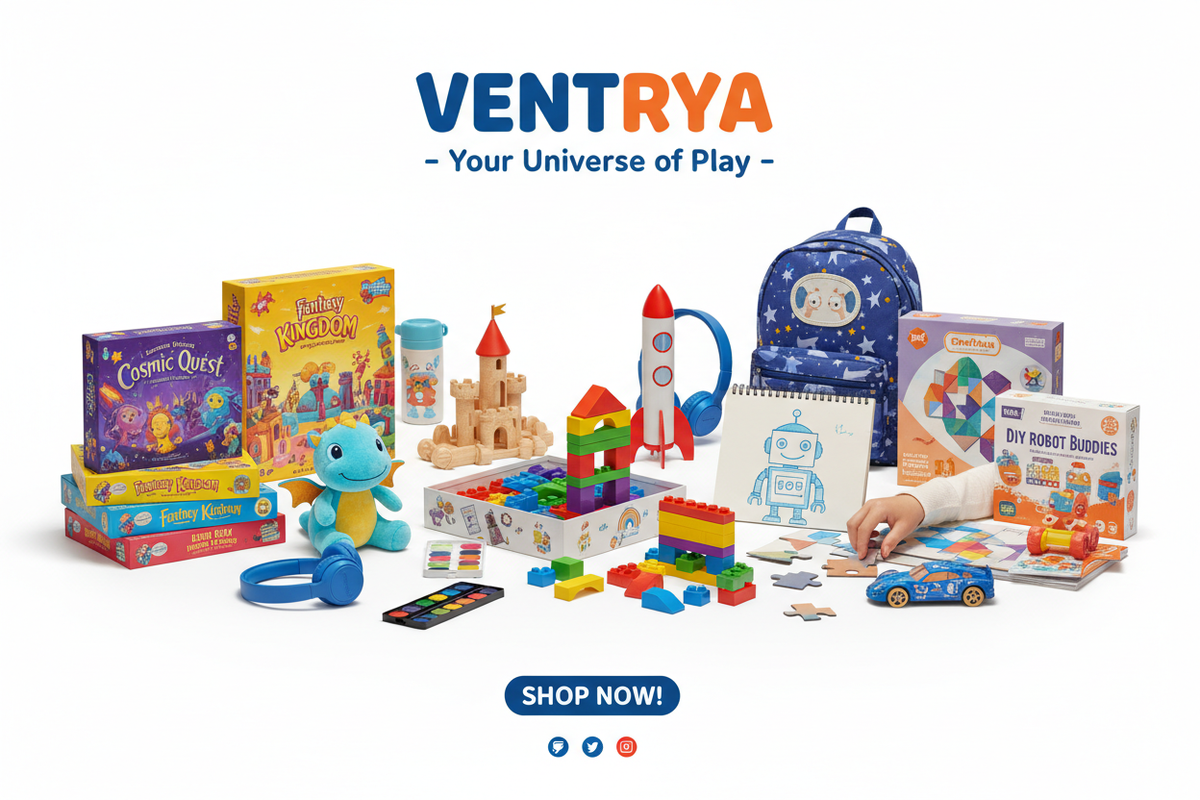Discover Ventrya – Your Ultimate Destination for Toys, Games & Creative Fun