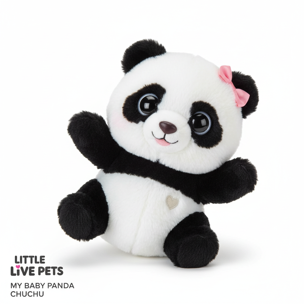 Little Live Pets My Baby Panda - ChuChu: A Sweet Interactive Companion for Playtime