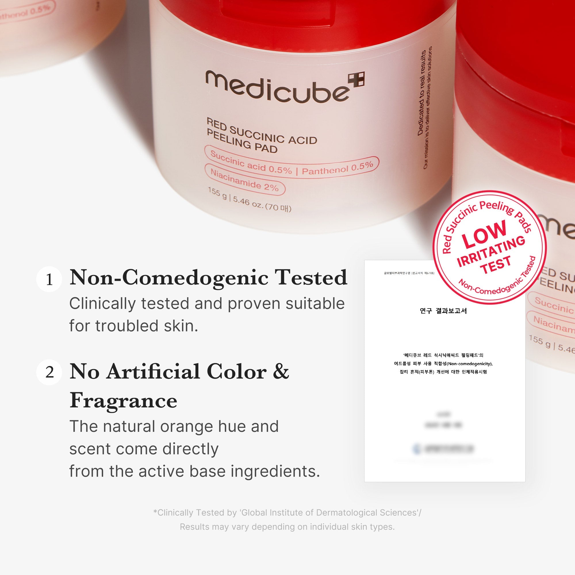 Medicube Red Succinic Acid Pads