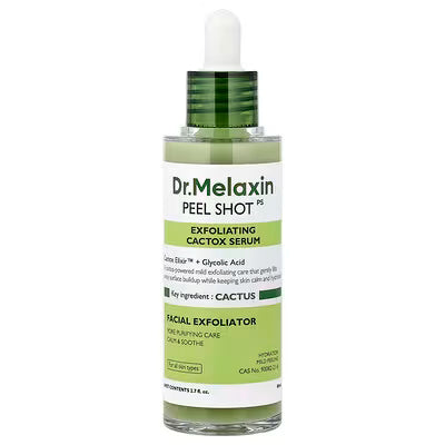 Dr.Melaxin, Peel Shot, Exfoliating Cactox Serum, For All Skin Types, 80 ml (2.7 fl oz)