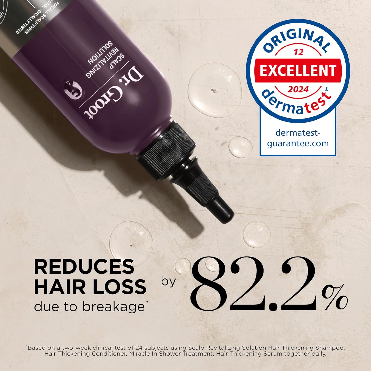 Dr. Groot Miracle In-Shower Moisturizing Treatment for Hair Loss Korean Rosemary Oil Scalp Care Rinse Fast 5 Second Repair