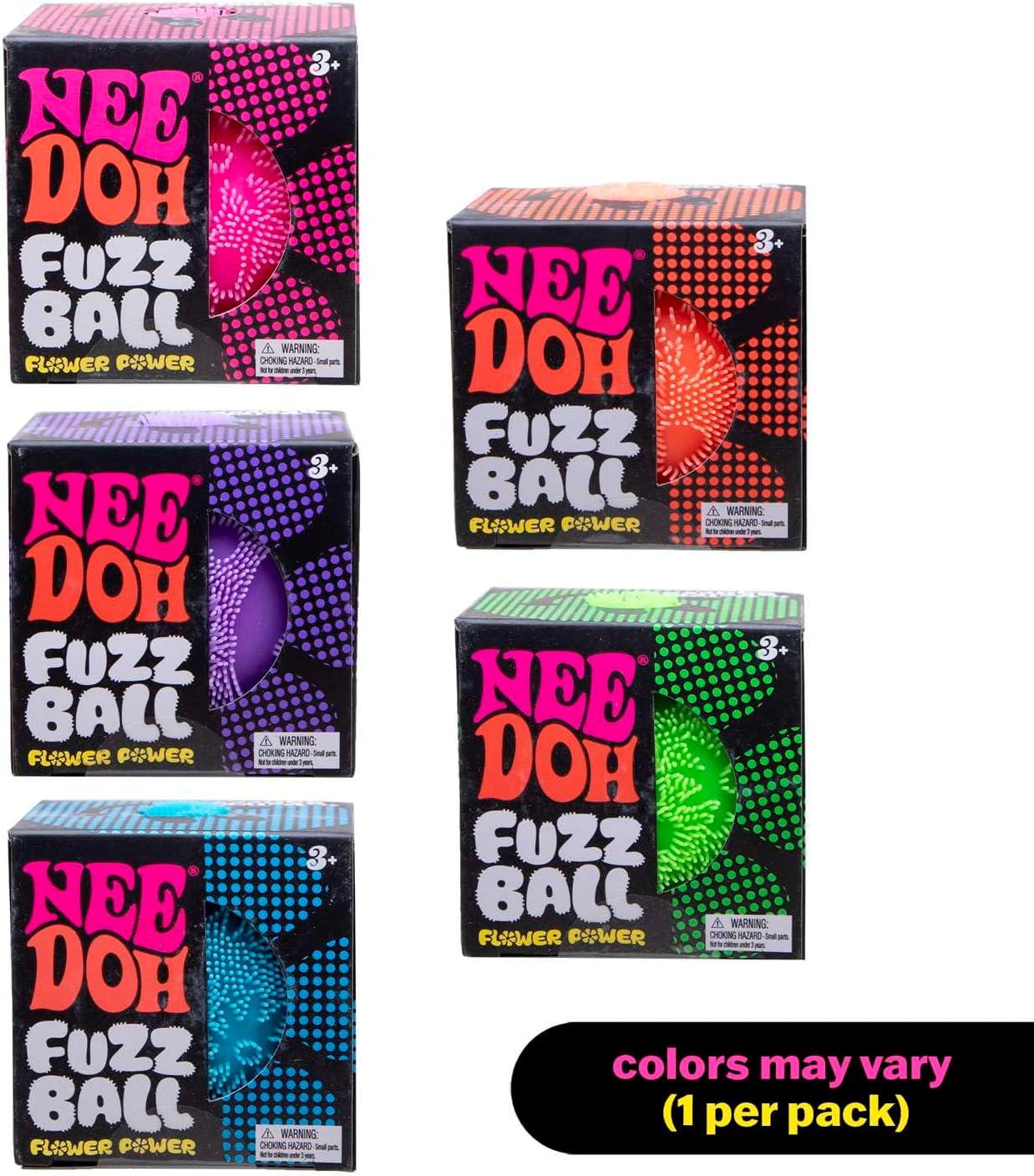 Soft Velvet Sensory Squishy Ball - Cloud-Like Texture & Wavy Design - 2.5" - Age