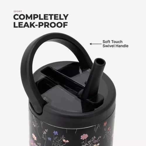 HydroJug Midnight Floral 14 oz Sport Bottle