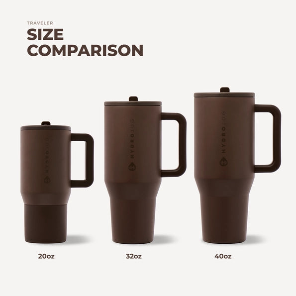 Chestnut HydroJug 32 oz Traveler Tumbler