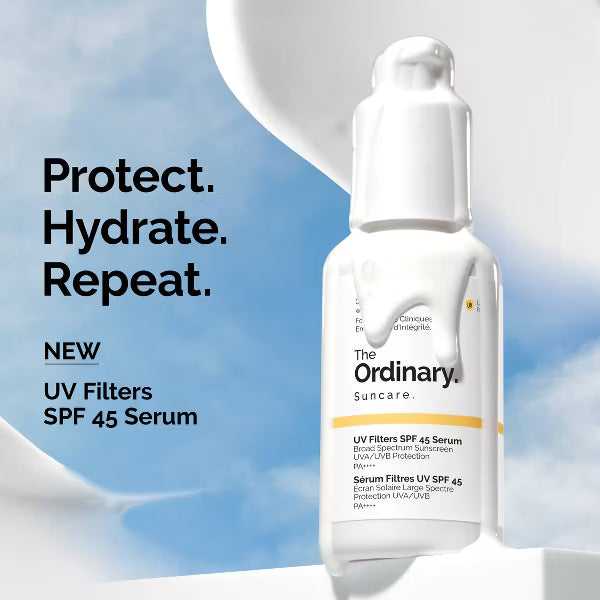 The Ordinary UV Filters Face Sunscreen Serum SPF 45 – Lightweight Cream, 2 oz (Ulta Beauty)