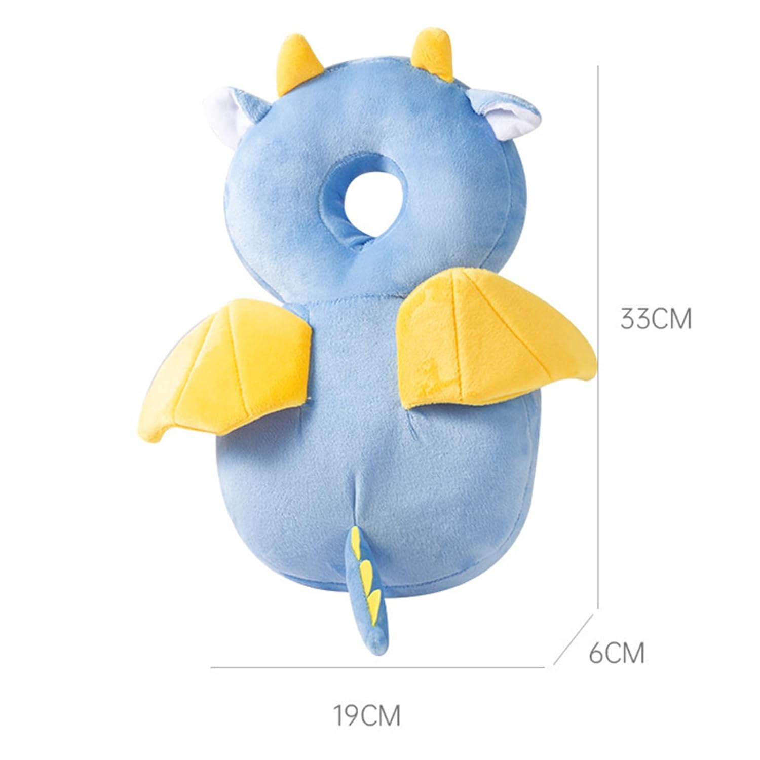 Baby Turtle Head Protector Backpack | Toddler Safety Cushion