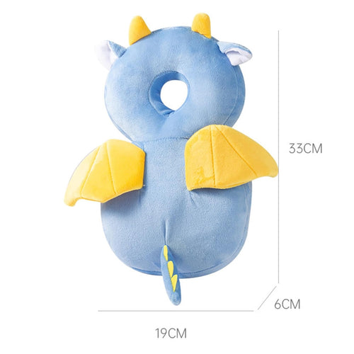 Baby Turtle Head Protector Backpack | Toddler Safety Cushion