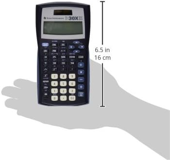 Texas Instruments TI-30XIIS Scientific Calculator – 2-Line Display, Battery & Solar Powered