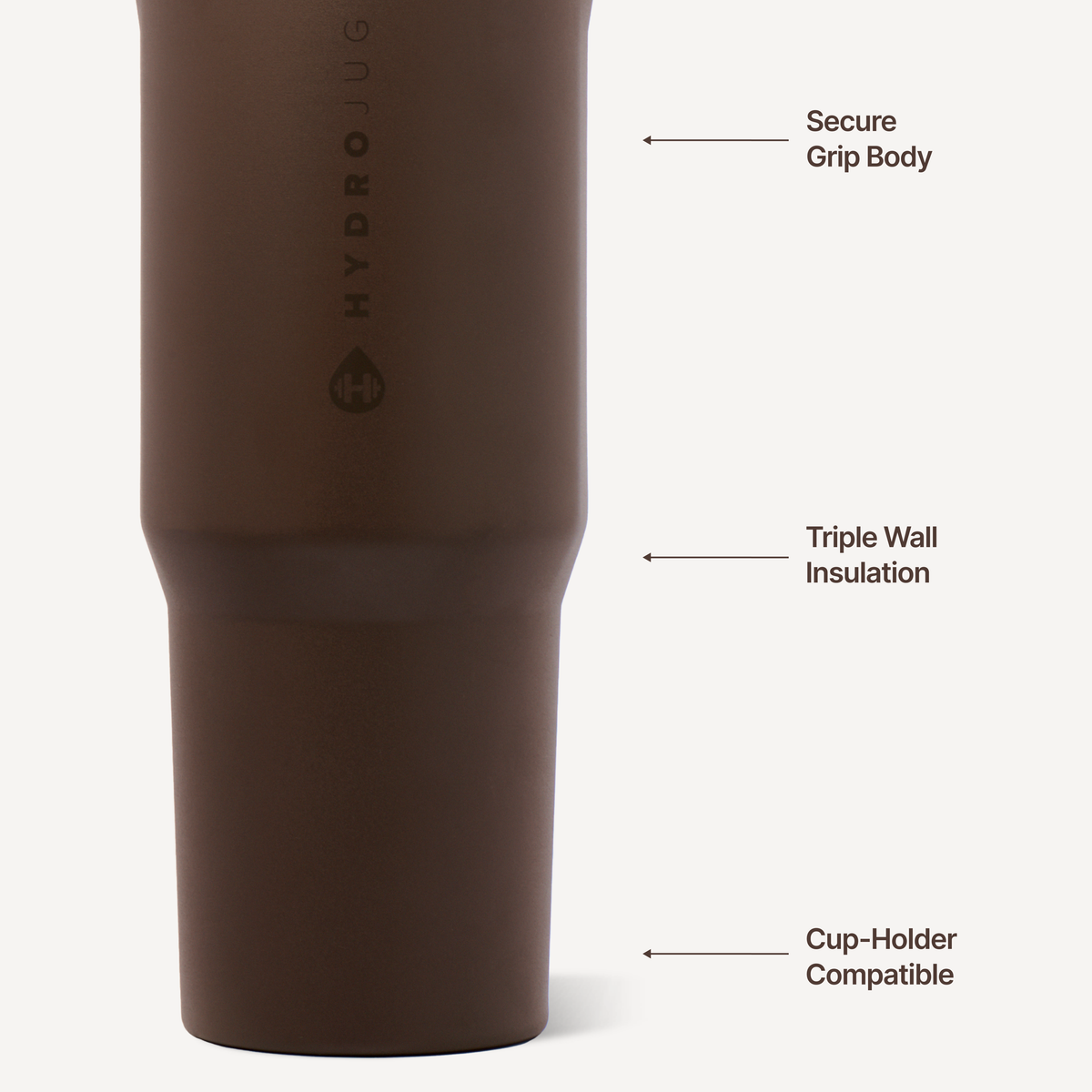 Chestnut HydroJug 32 oz Sport Water Bottle