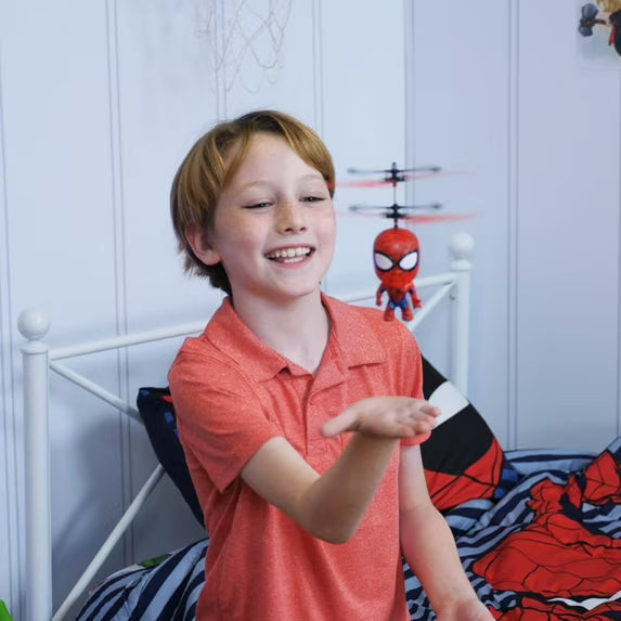 Marvel 3.5 Inch Spider-Man Flying Figure IR Helicopter