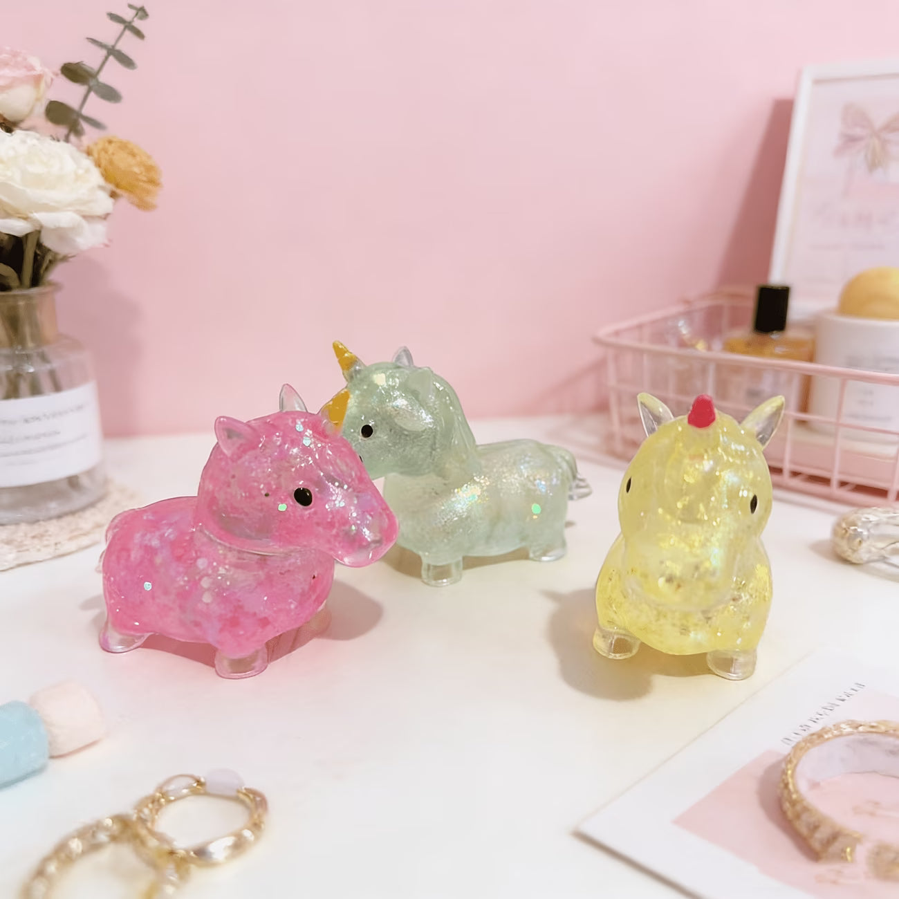 Nee Doh Unicorn Squishy Toys
