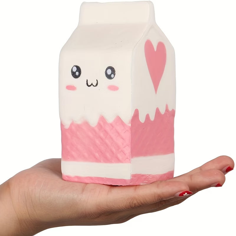 Squishy Milk Carton Toy - Slow Rising Sensory Fidget Squeeze