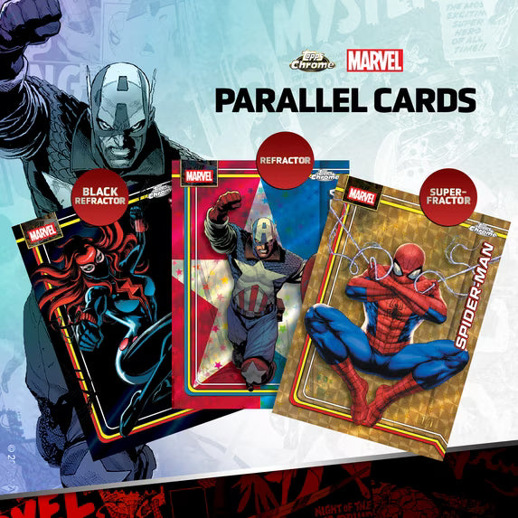 2026 Topps Marvel Comics Chrome Blaster Box