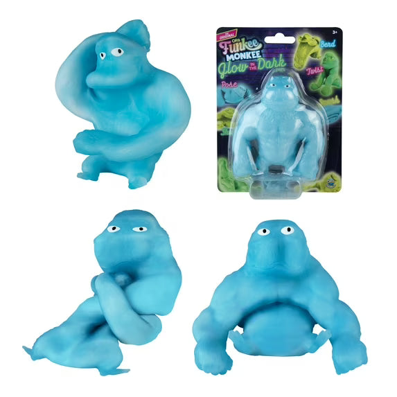 ORB Mega GLOW IN THE DARK Funkee Monkee 3 Pack