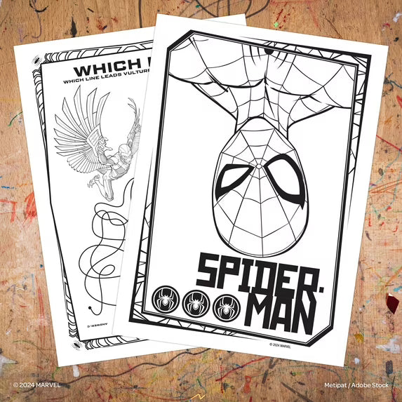Marvel Spider-Man 48 Page Coloring and Activity Book by Bendon