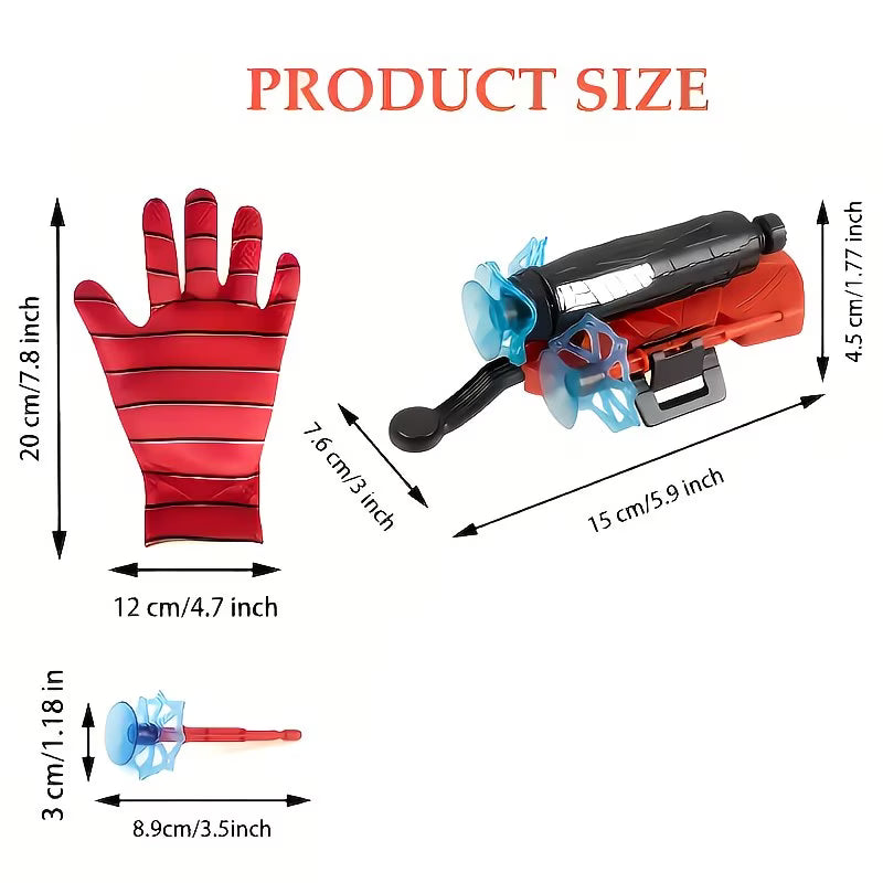 Spider Launcher Set - Spider Web Shooting Wrist Toy for Teenagers