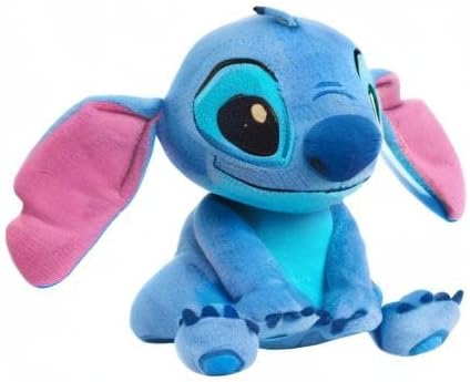 Lilo & Stitch 7.5 Inch Beanbag Plushie, Floppy Ears Stitch, Kids Toys for Ages 2 Up by Just Play