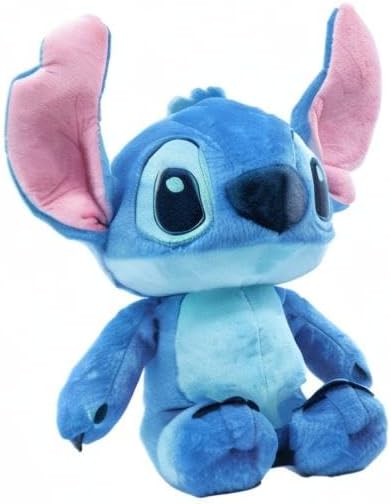 ilo & Stitch Soft Huggable Stuffed Animal Cute Plush Toy for Toddler Boys and Girls, Gift for Kids, Blue Stitch 15 Inches