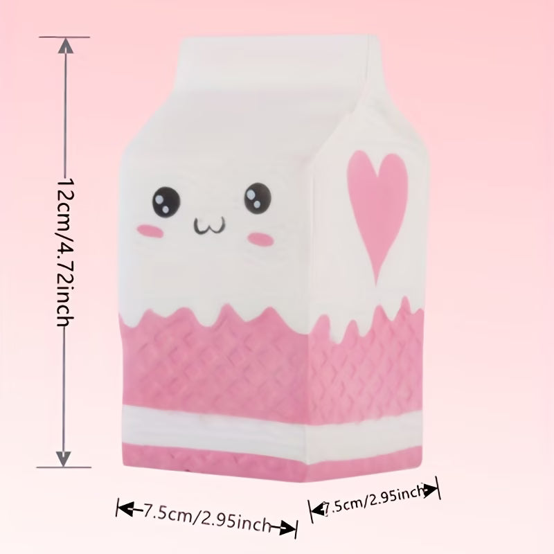 Squishy Milk Carton Toy - Slow Rising Sensory Fidget Squeeze
