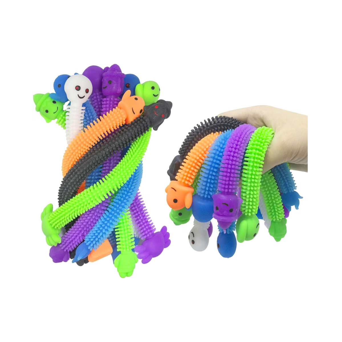 24-Pack Halloween Stretchy String Sensory Fidget Toys