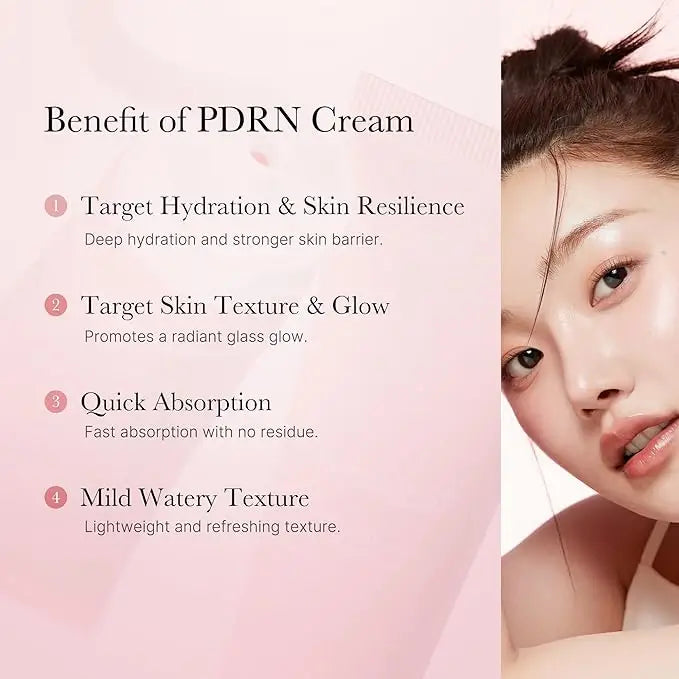 Medicube Salmon DNA PDRN Pink Hyaluronic Moisturizing Cream 50ml / 1.69 Fl.oz.
