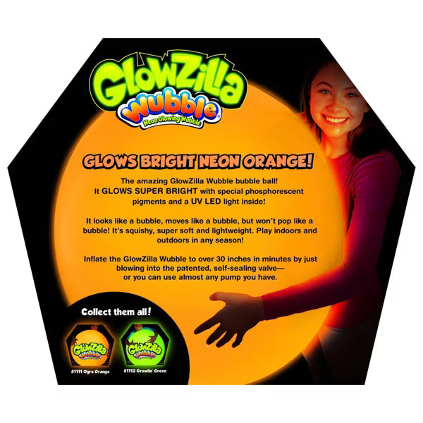 Wubble Glozilla Playground Balls and Sets – 30" Plastic for Kids