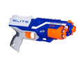 NERF Disruptor Elite Blaster - 6-Dart Rotating Drum, Slam Fire, Includes 6 Official Nerf Elite Darts - for Kids, Teens, Adults