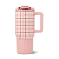 Pillow Talk Plaid HydroJug 20 oz Traveler Coffee Mug