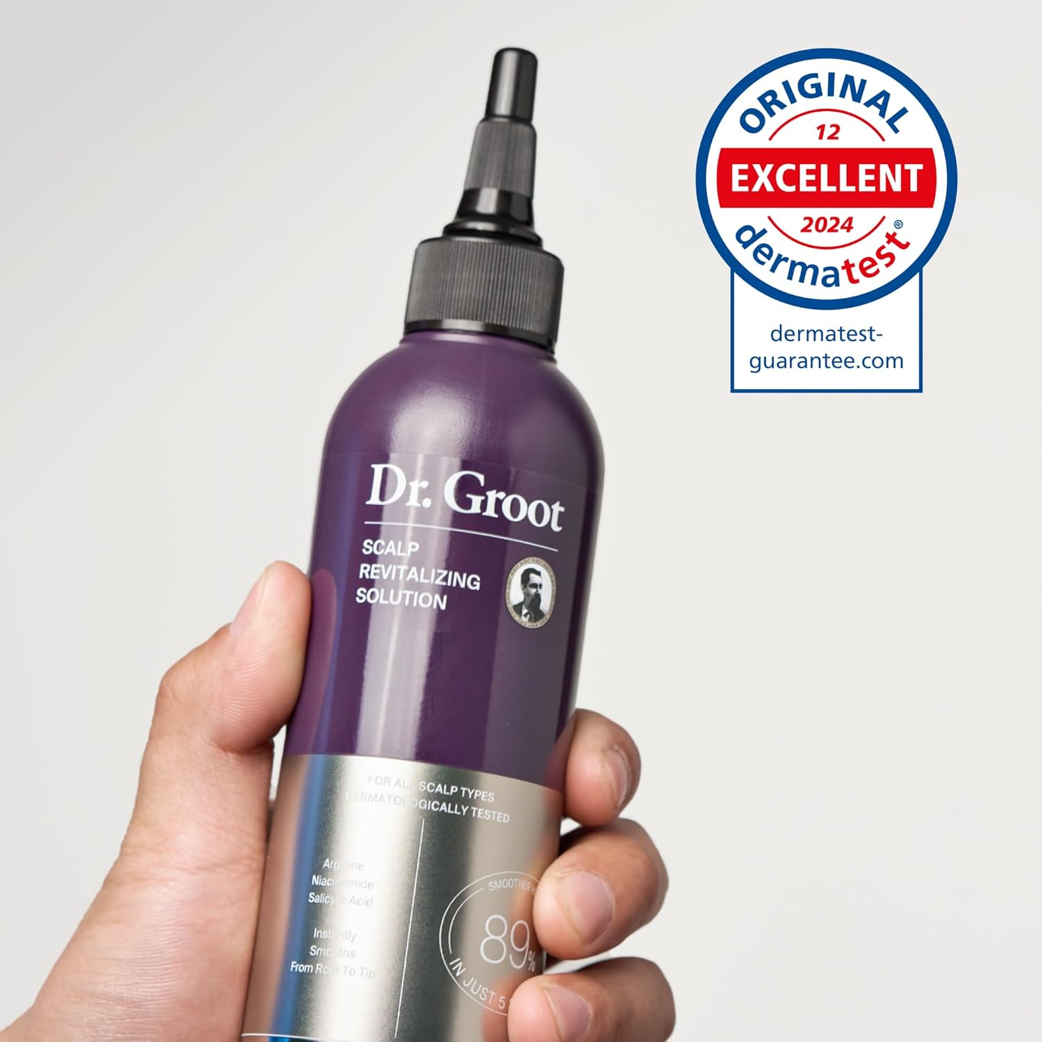 Dr. Groot Miracle In-Shower Moisturizing Treatment for Hair Loss Korean Rosemary Oil Scalp Care Rinse Fast 5 Second Repair