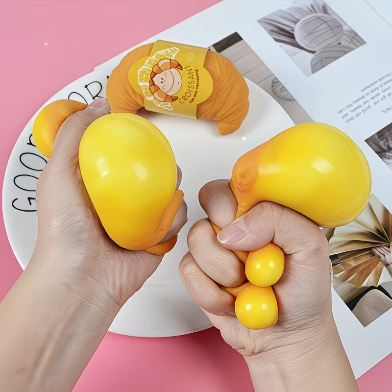 Cow Horn Stress Relief Squeeze Toy