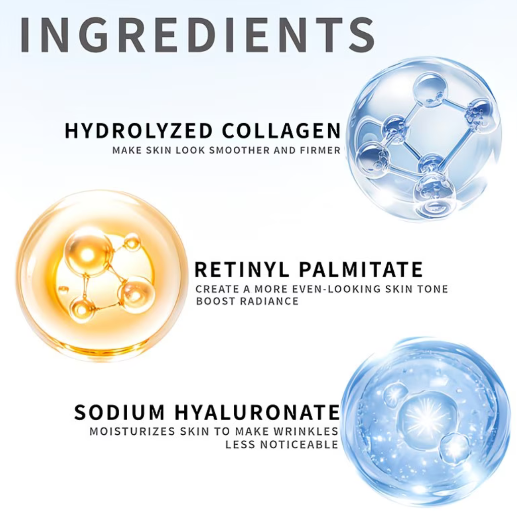 Maxylva Collagen Under Eye Patches Hydrating Moisturizing Anti-Dark Circles Eye Care Alcohol-Free