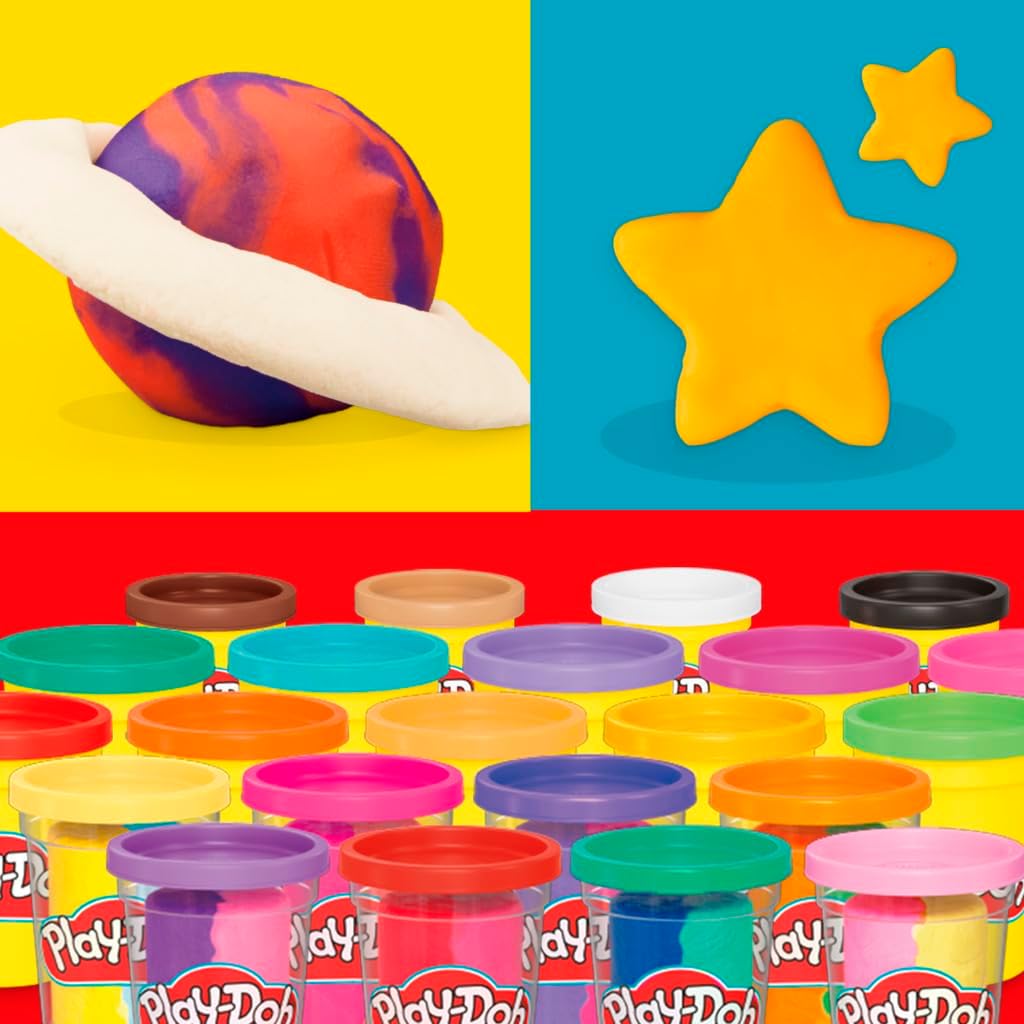 22 Pack Ultimate Color Variety, Bulk Assorted Colors, 2 & 4 Ounce Modeling Compound Cans