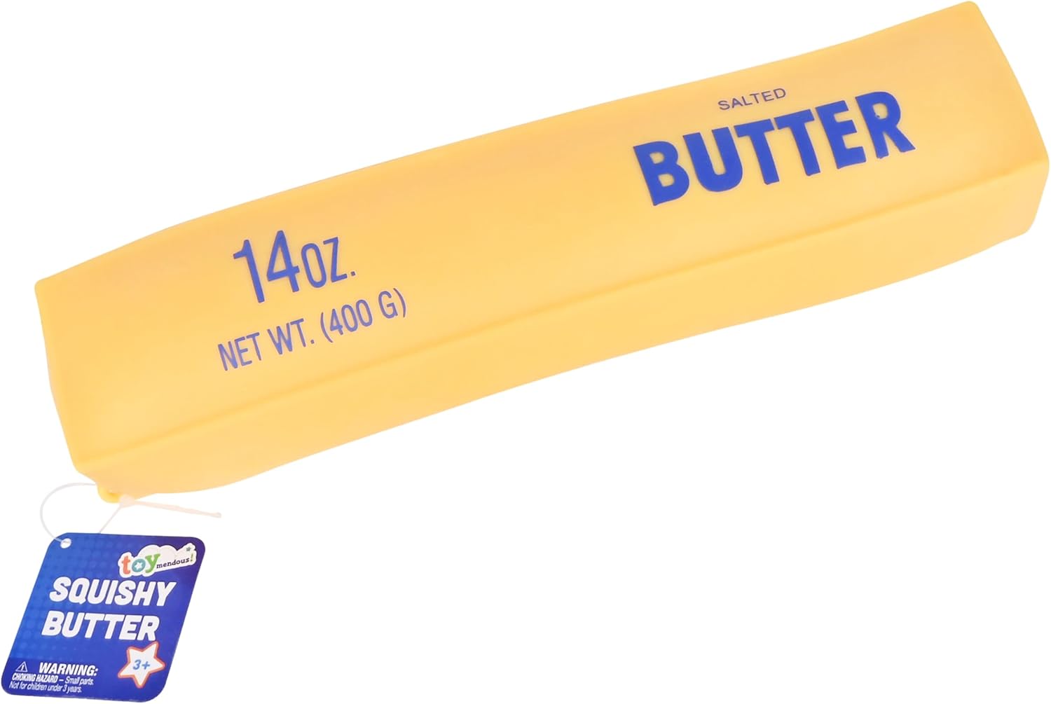 Toymendous Squeeze Butter - Jumbo Squishy Stress Toy, 10.5 Inches