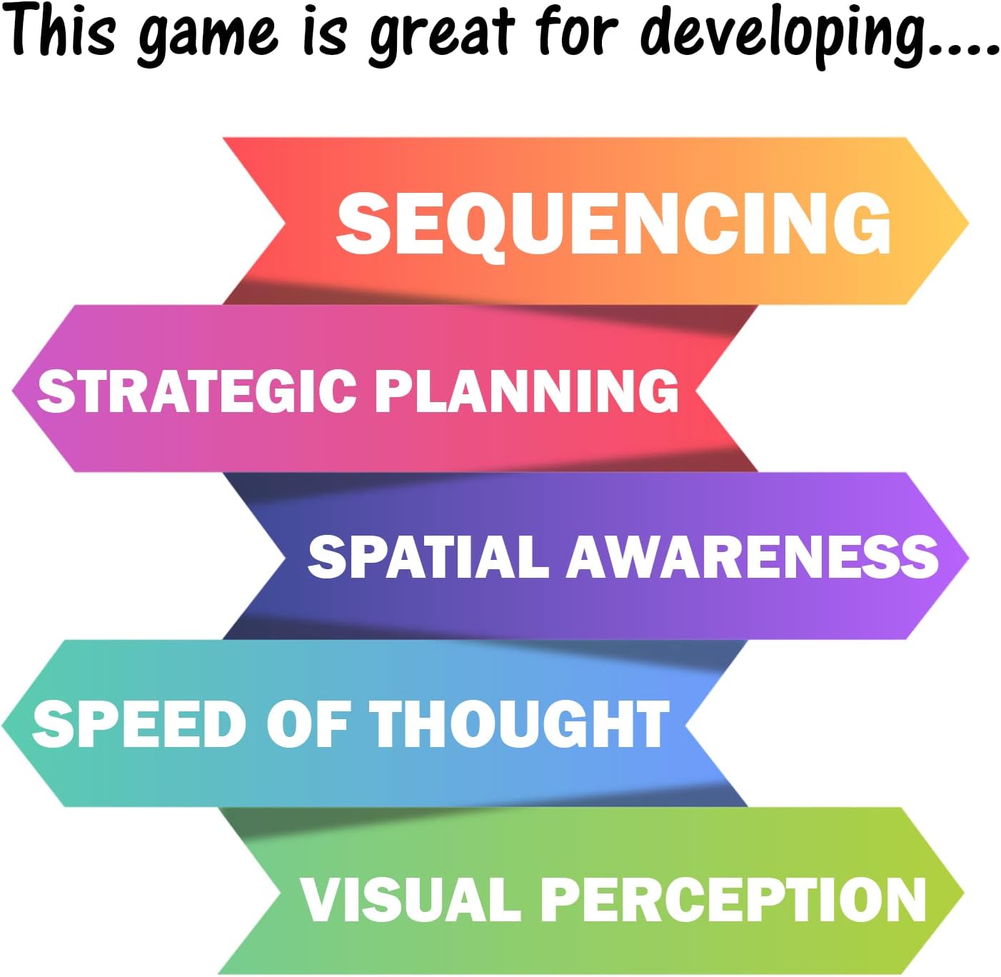 Genius Square from The Happy Puzzle Company – Game of The Year Award Winner, 60000+ Solutions STEM Puzzle Game