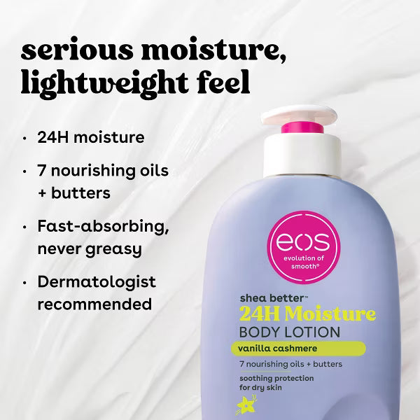 eos Vanilla Cashmere Mini Body Lotion 2.5 fl oz Travel Size