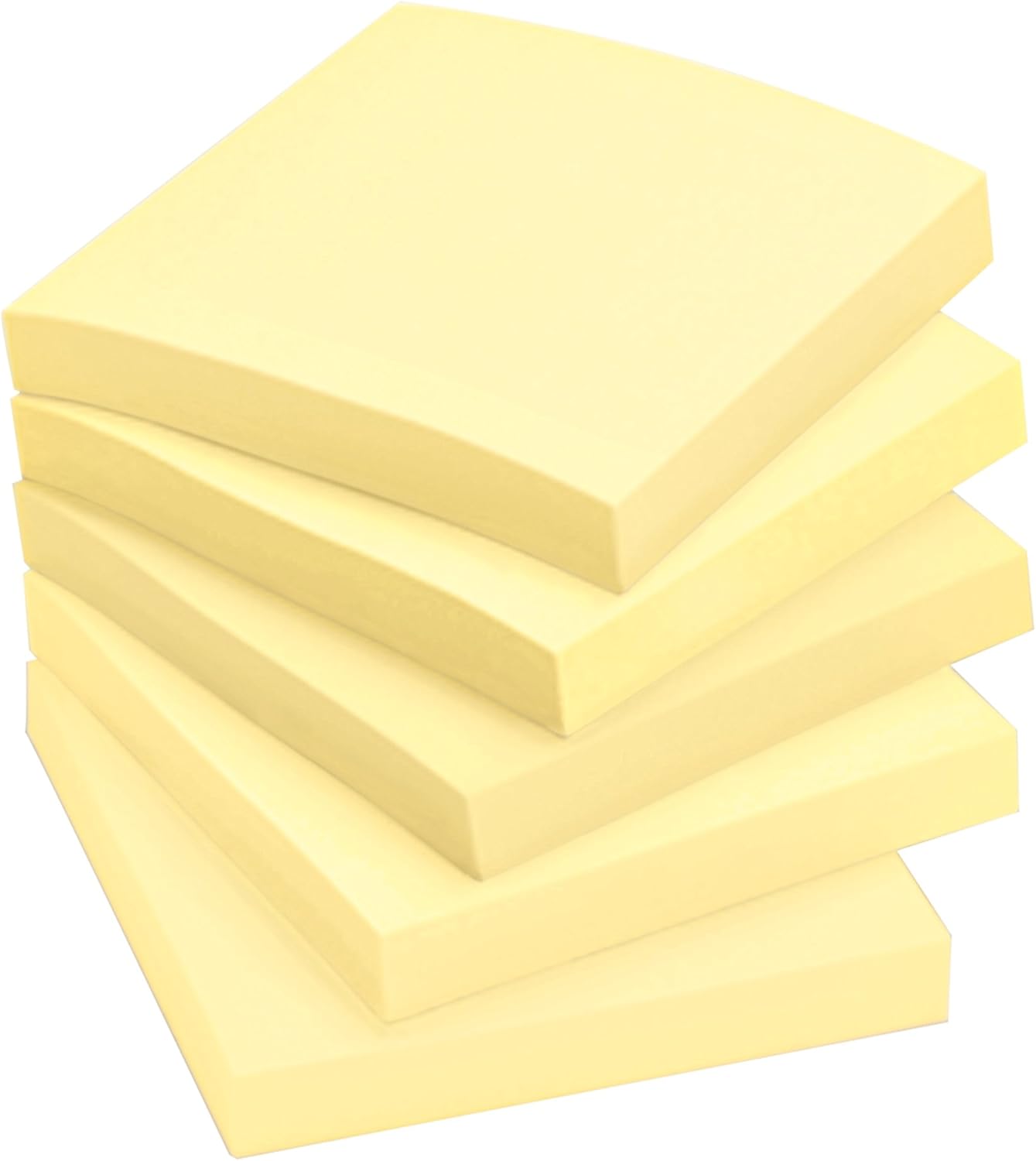 Post-it Notes 3x3 in, 12 Pads – Canary Yellow Sticky Notes, Clean Removal, Recyclable