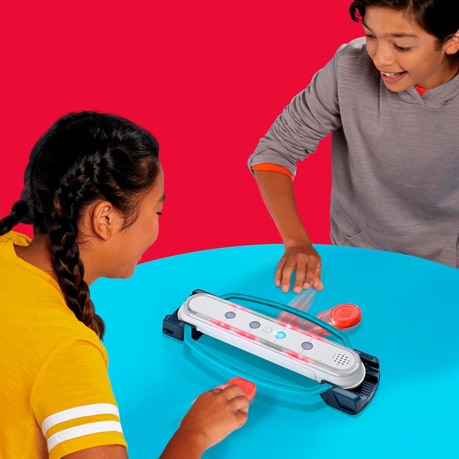 Gaming Hypershot Electronic Tabletop Hockey Game | 5 Games in 1 | Music, Lights, and Sounds