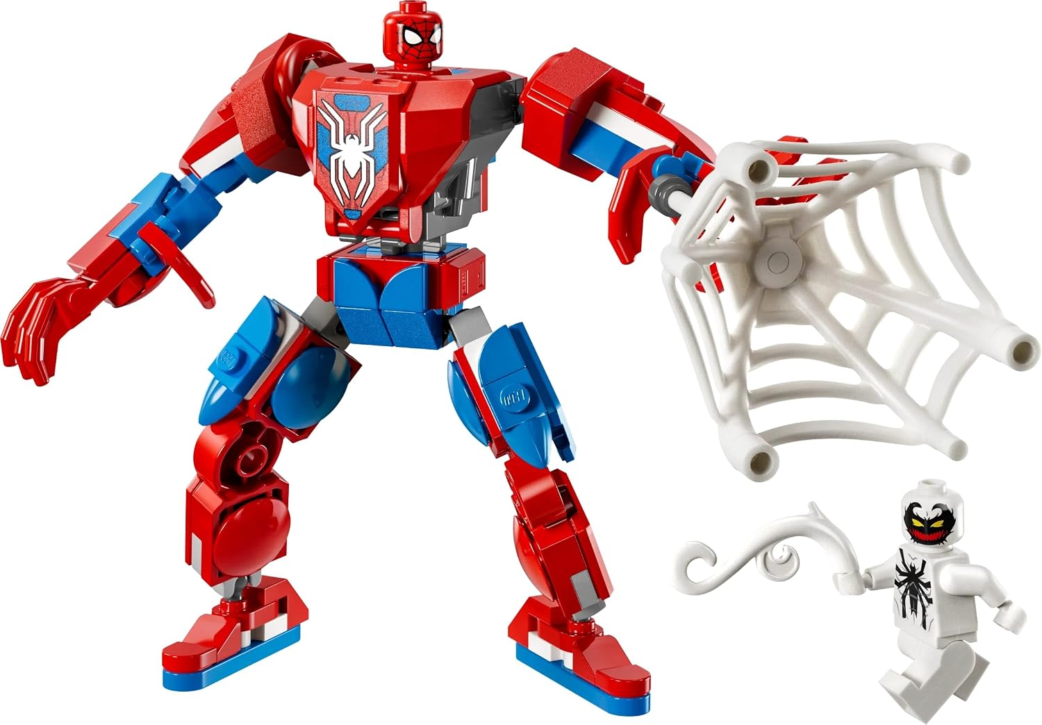 LEGO Spider-Man Vs. Anti-Venom Mech Set, 107 Pcs