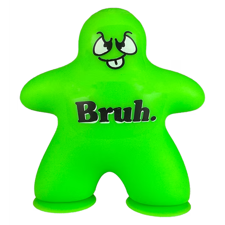 Suction Cup Squish Dude Fidget Toy - Assorted Colors and Sayings