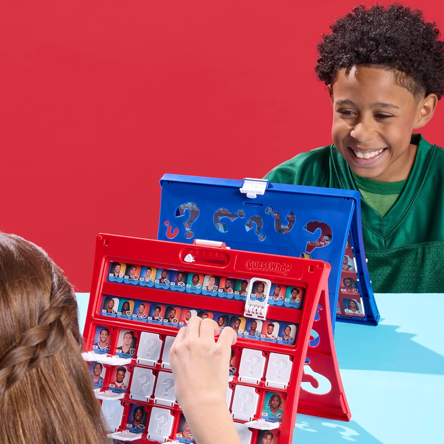 Guess Who? NFL Edition Board Game | Officially Licensed NFL Game for Kids and Families