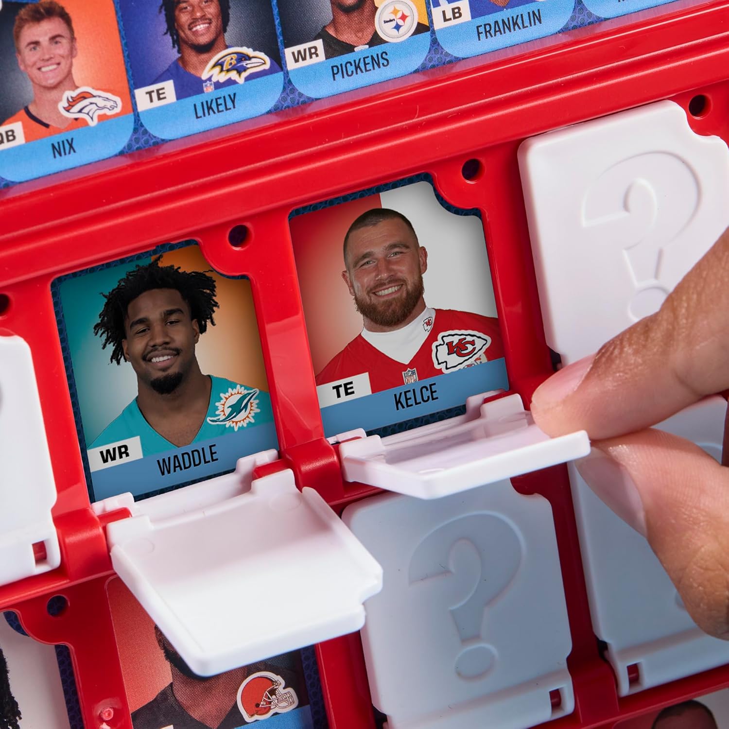 Guess Who? NFL Edition Board Game | Officially Licensed NFL Game for Kids and Families