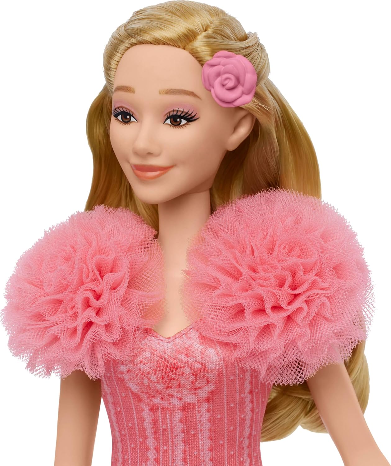 Wicked Singing Glinda Fashion Doll & Accessories, Posable with Movie-Inspired Look