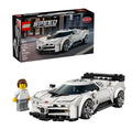 LEGO Speed Champions Bugatti Centodieci Hyper Sports Car Toy - Model Kit & Pretend Play Toy for Boys & Girls, Ages 9+