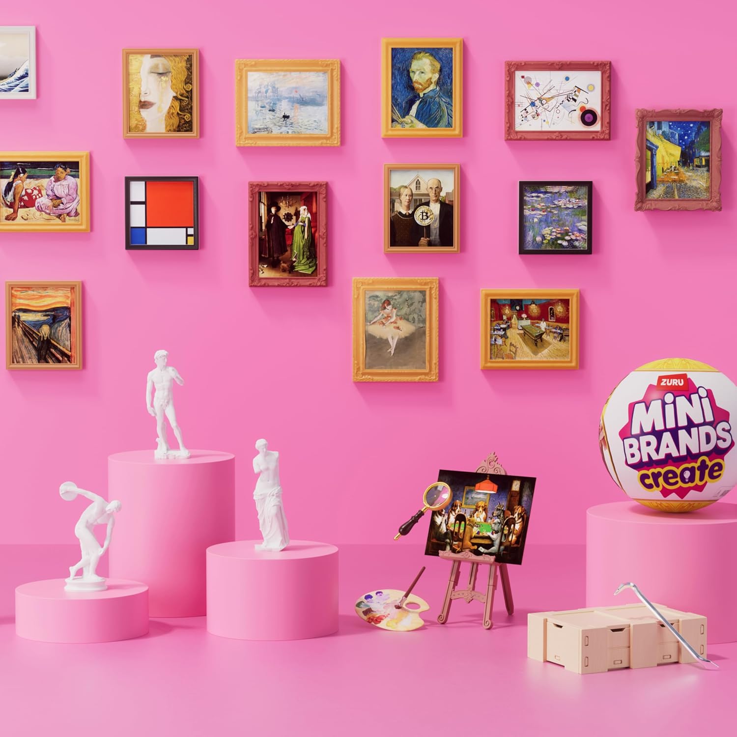 Mini Brands Create Mini Masterpieces Series 1, Capsule 2 Pack