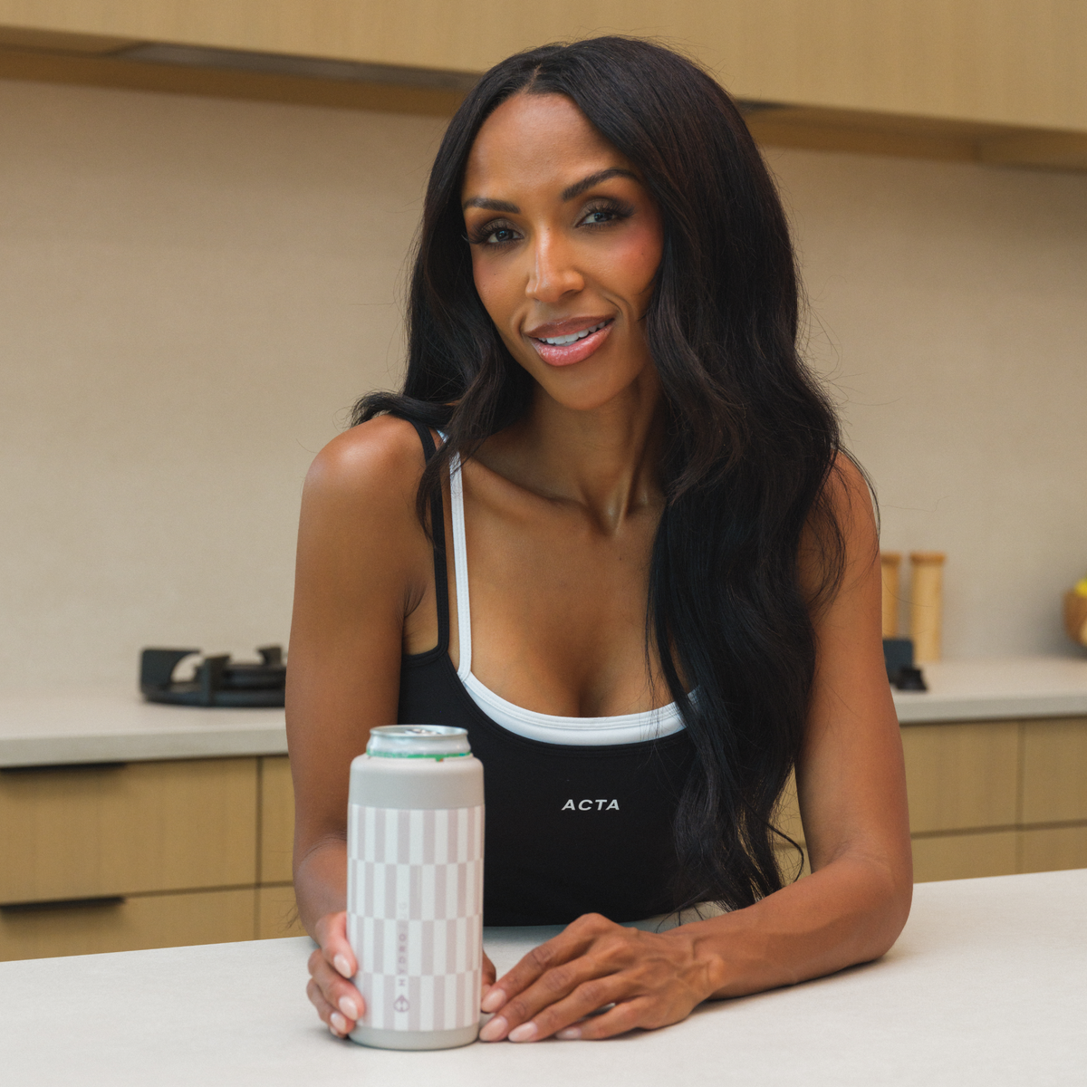 Latte HydroJug 12 oz Slim Can Cooler