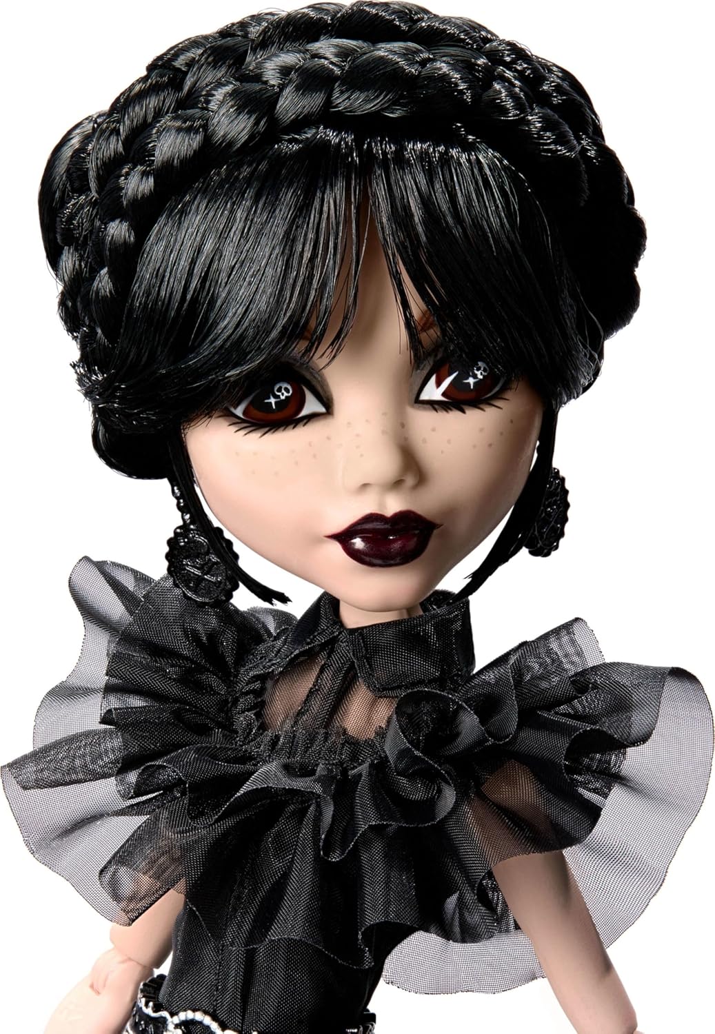 Wednesday Doll, Rave’N Wednesday Collectible in Black Gothic Gown