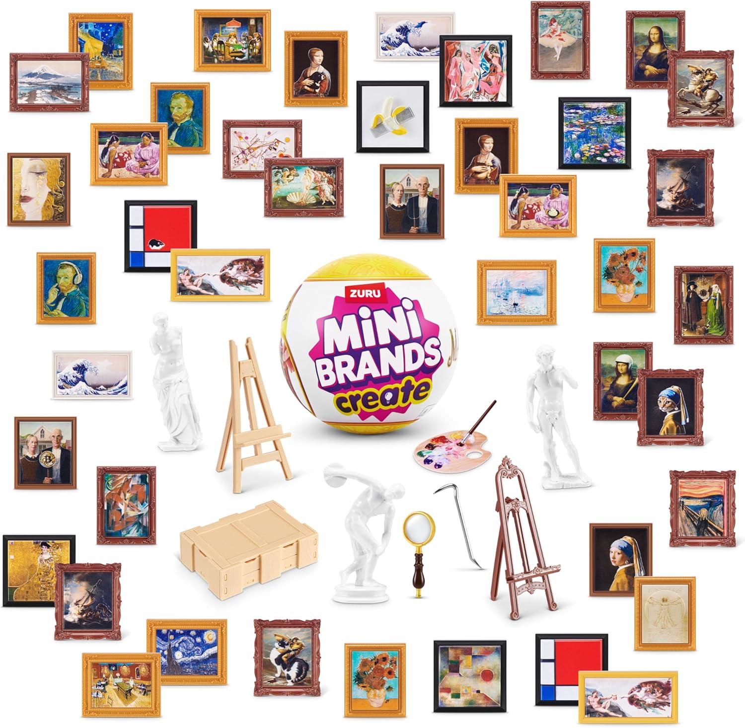 Mini Brands Create Mini Masterpieces Series 1, Capsule 2 Pack