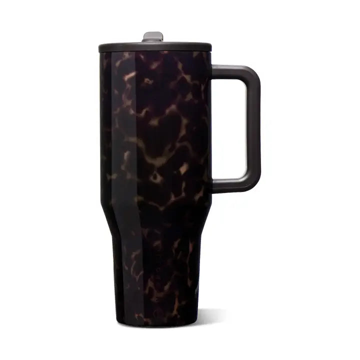 Mocha Tortoise HydroJug 32 oz Traveler Tumbler